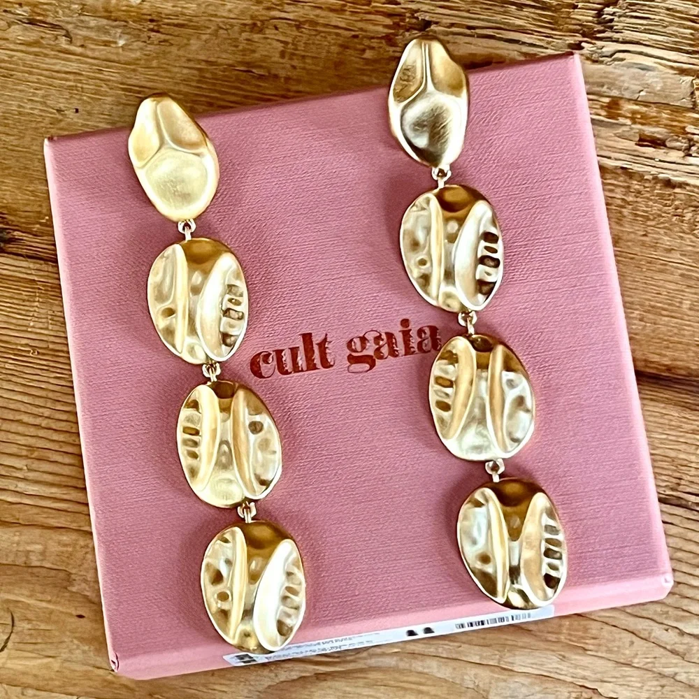 πΊπHPππΊ NWT Cult Gaia Veda Earrings - Picture 2 of 16